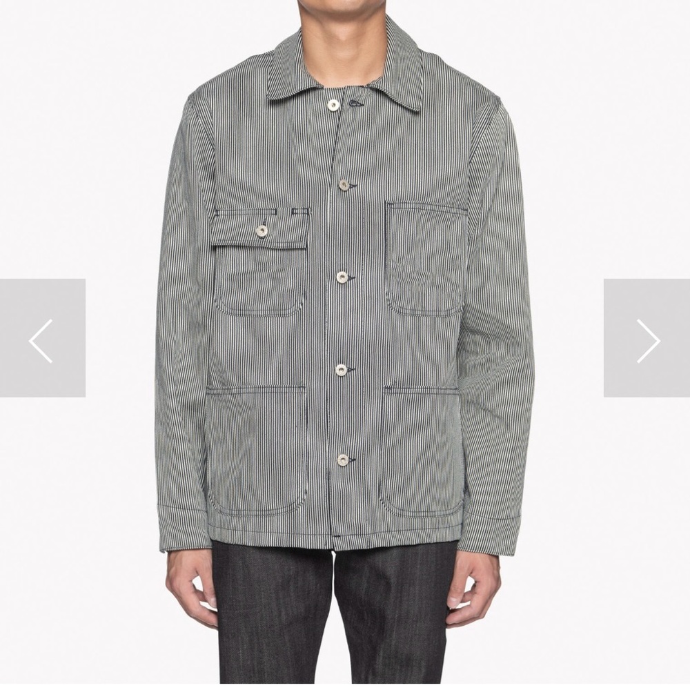 Naked & Famous Denim Chore Coat - Large - Fall/Winter 2021 Collection